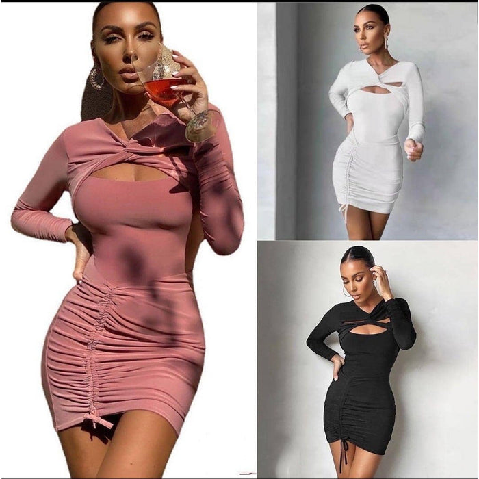 Hollow Out Sexy bodycon Dress 