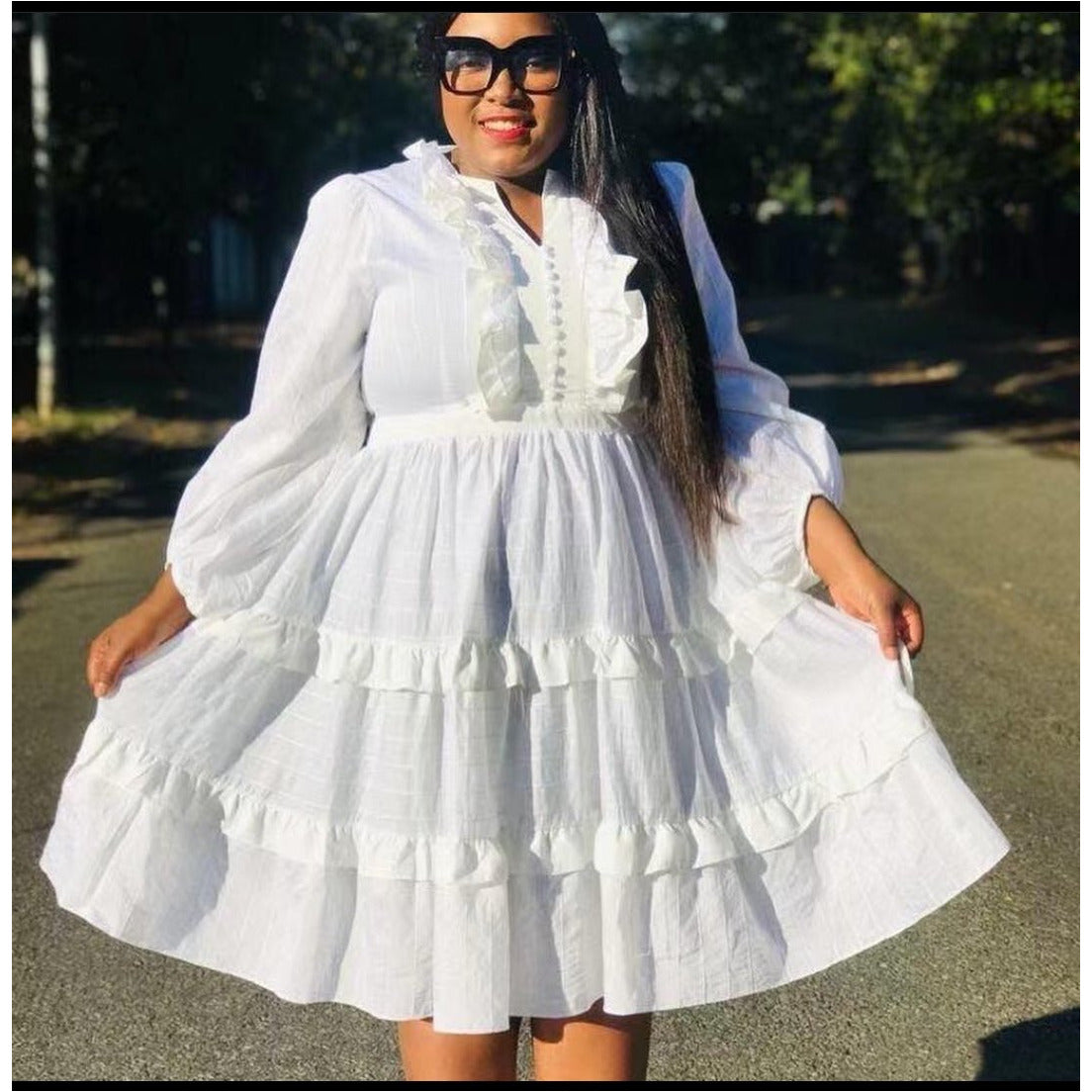 Long sleeve Bubble Dress