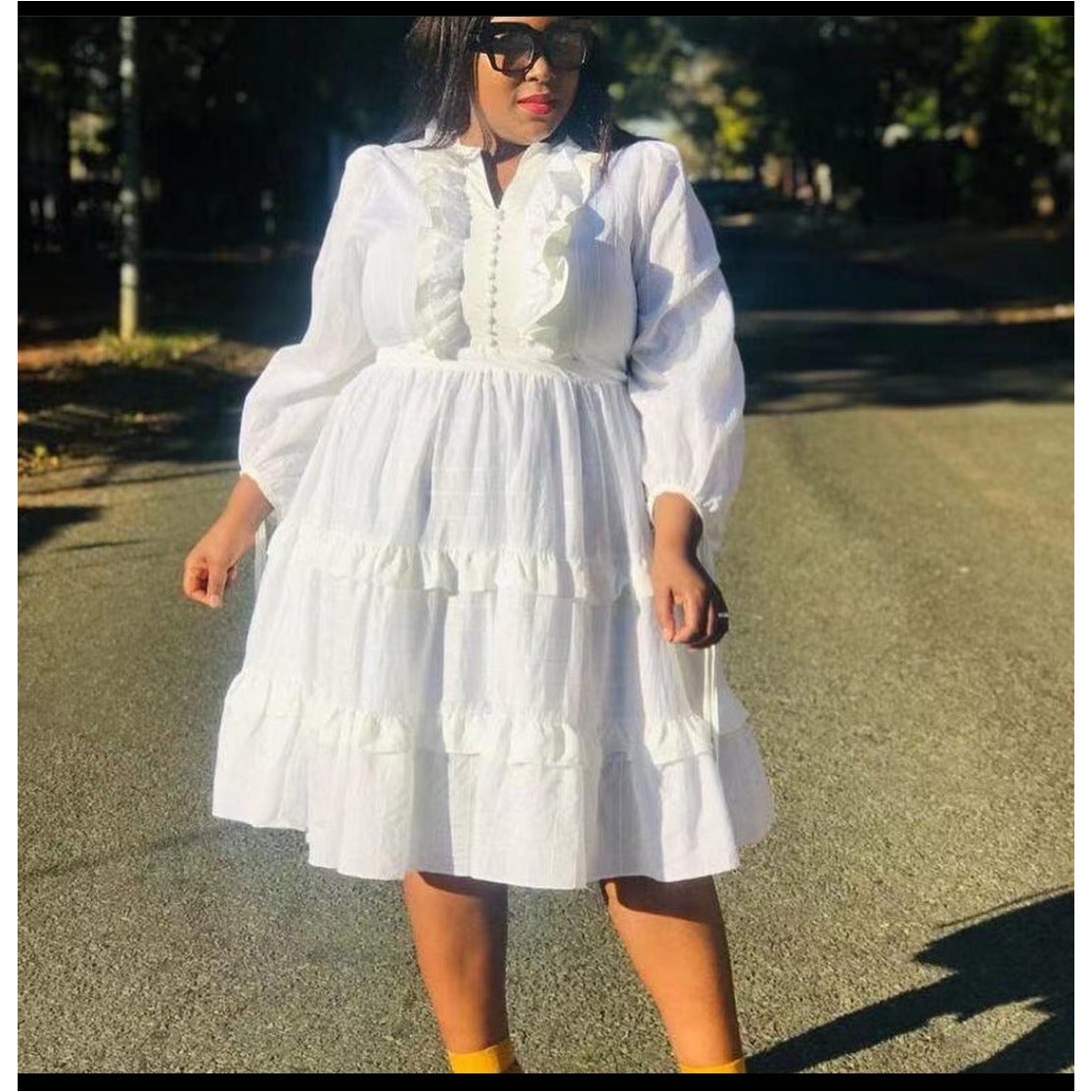 Long sleeve Bubble Dress