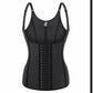 9 steel bone Breathable Latex Corset Vest Waist Trainer