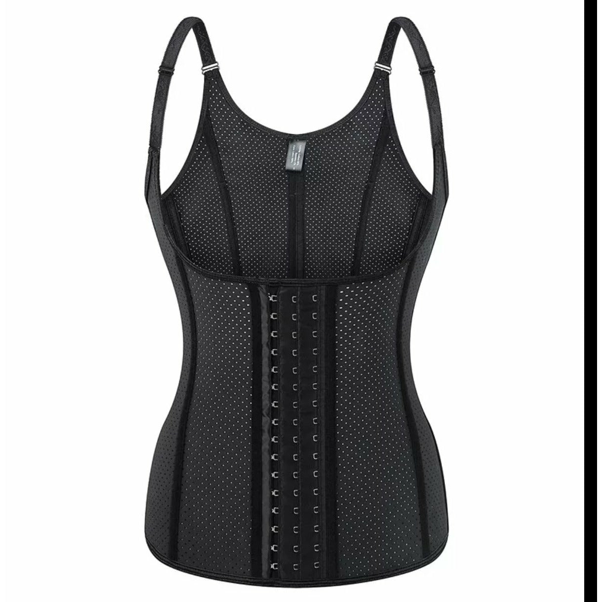 9 steel bone Breathable Latex Corset Vest Waist Trainer