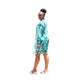 Floral Print Vintage Dress