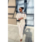 Striped Pants & Shirt Set