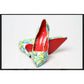 Match African Print ladies Pumps