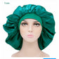 Satin Hair Bonnet Bed Hat Head Cover