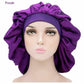 Satin Hair Bonnet Bed Hat Head Cover