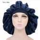 Satin Hair Bonnet Bed Hat Head Cover