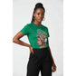 African Black Queen Print T-Shirt