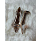 Diamond Bow PVC Pointed Shoe