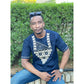 Mens African Vintage Embroidered T-Shirt