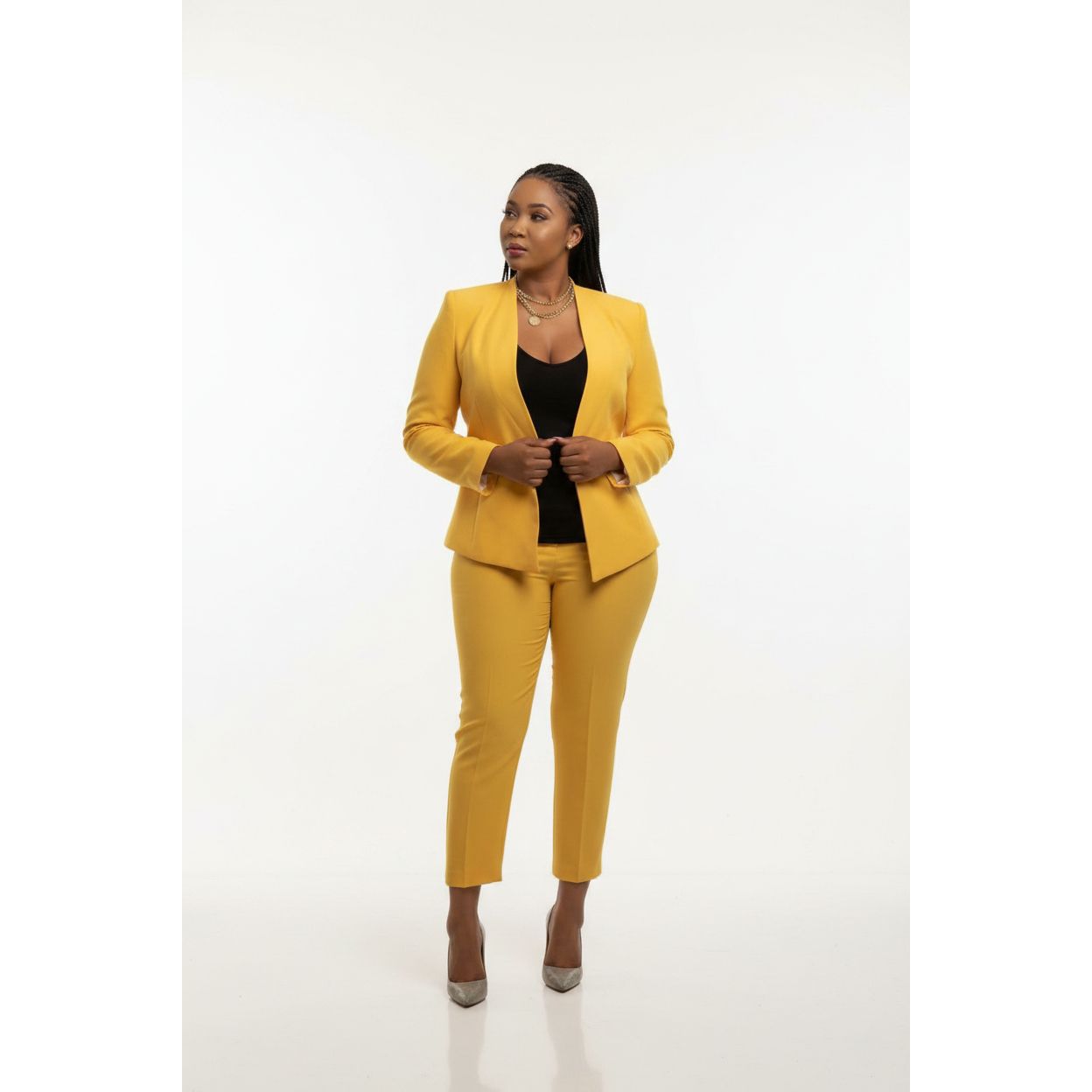 Women’s Boss Lady Formal Suit – Blazer & Pants Set