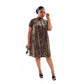Short Sleeve Round Neck Vintage Summer Dress
