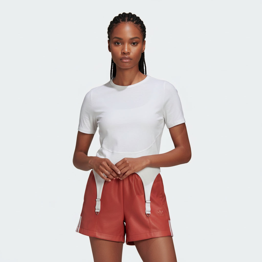 Round Neck Hem T-Shirt