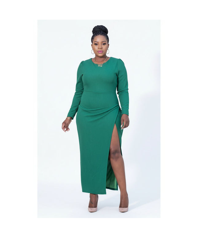 Create custom temperament casual waist silk acetate shirt skirt slim high waist long sleeve satin dress