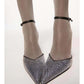 Rhinestone Back Strap Sandals