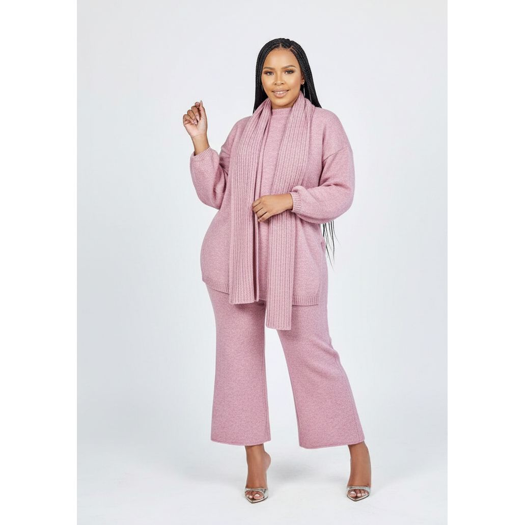 Round Neck Loose Outfit Set