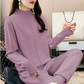 Turtleneck Winter Knitted Set