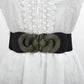Elastic Waist Buckle Belt