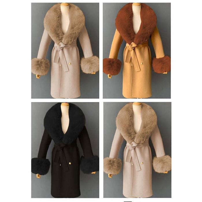 Double Faced Fur Coat