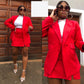 Blazer + Mini Skirt formal Set 