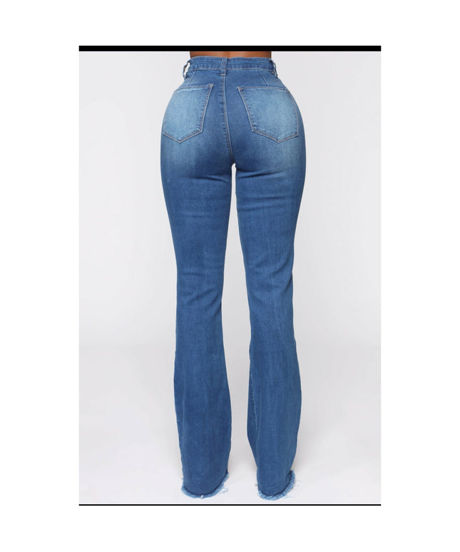 Bellbottom High Waisted Jeans