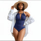 Halter Neck One-piece Summer Monokini Swimsuit