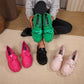 Bowknot Platform Oxford Glossy Shoes
