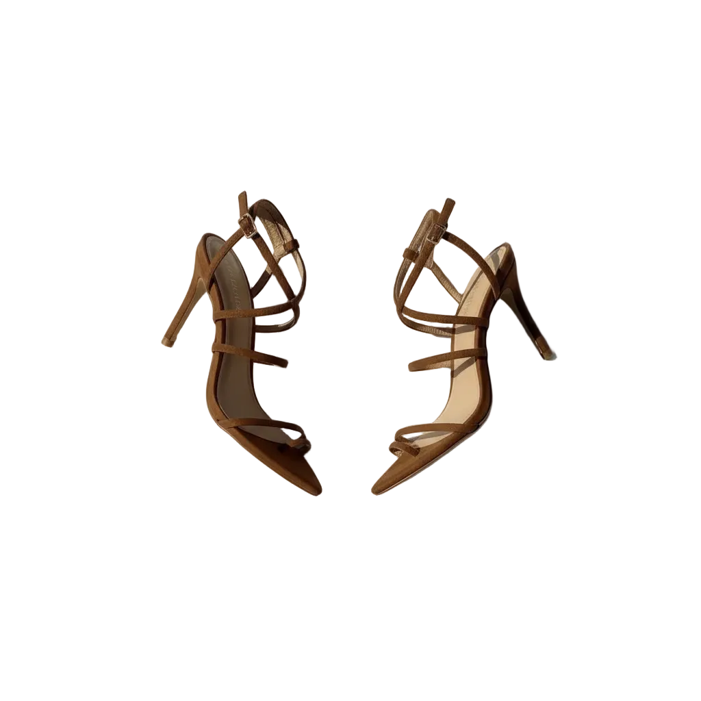Strappy Stiletto Mules