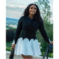 Long Sleeve Vintage Mini Dress