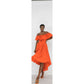 Off Shoulder High Low Dress