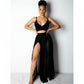 Side Slit Swimming Two Piece