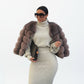 Short Faux Fur Coat