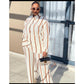 Striped Pants & Shirt Set
