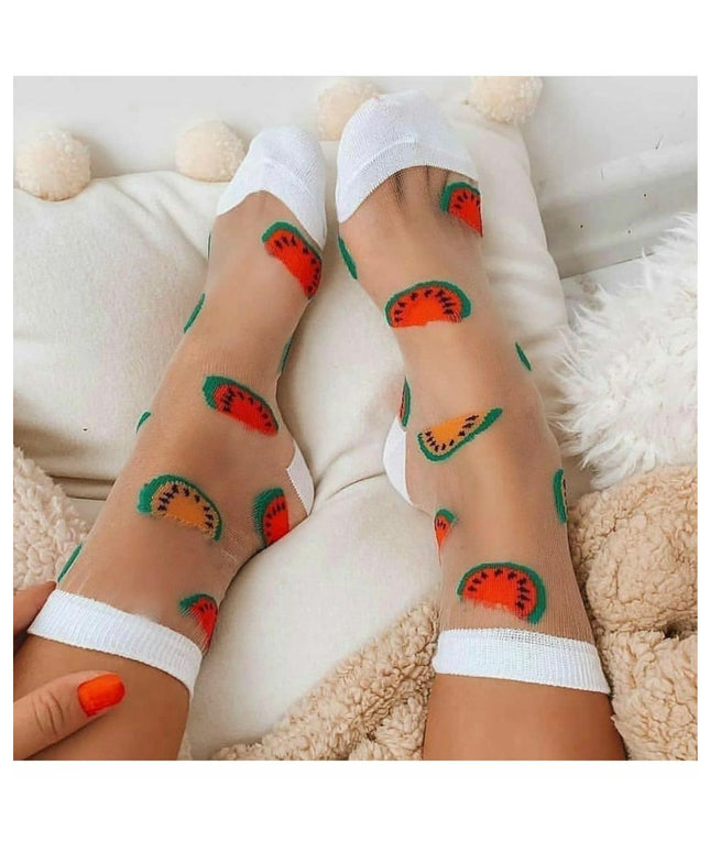 Fruits Sheer Summer Socks