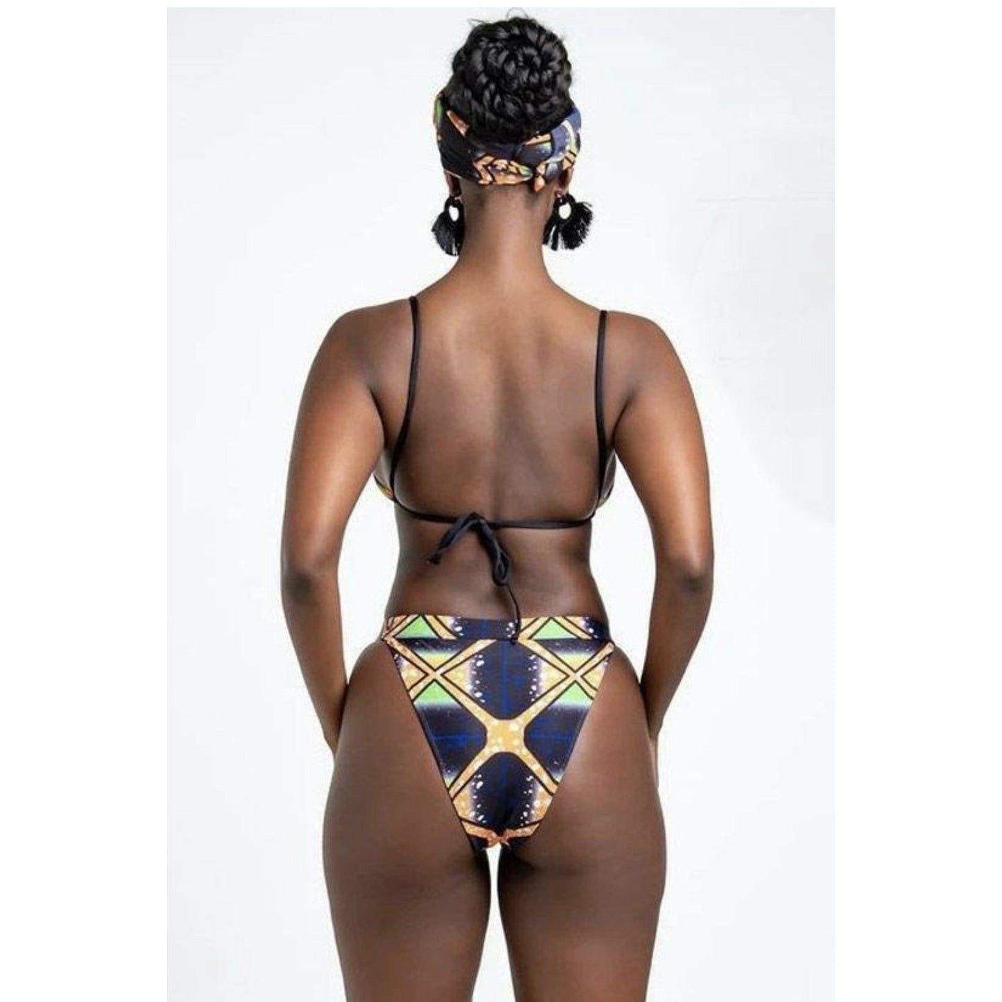 Sexy Printing Swimsuit Three-Piece Set