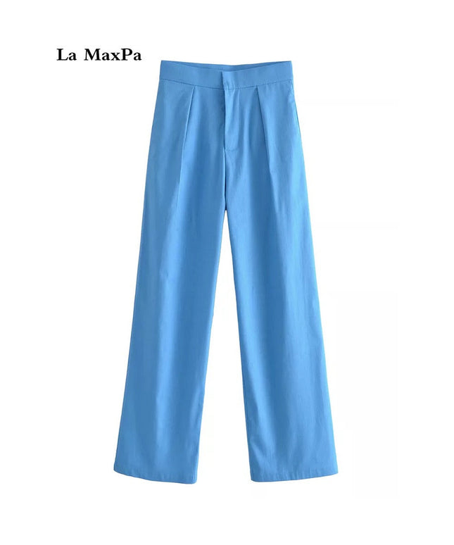 Candy Color Straight Pants