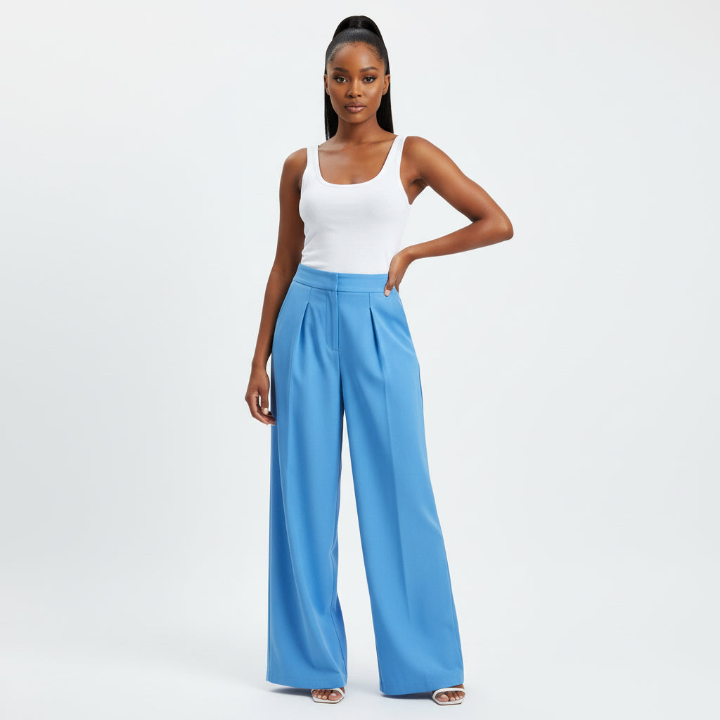 Candy Color Straight Pants
