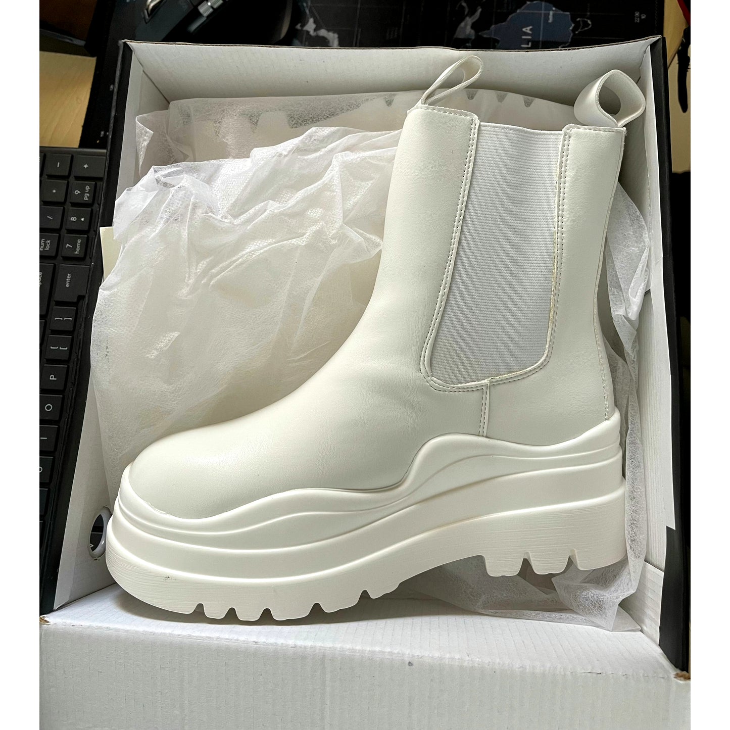 Ankle Chunky Winter Boots 