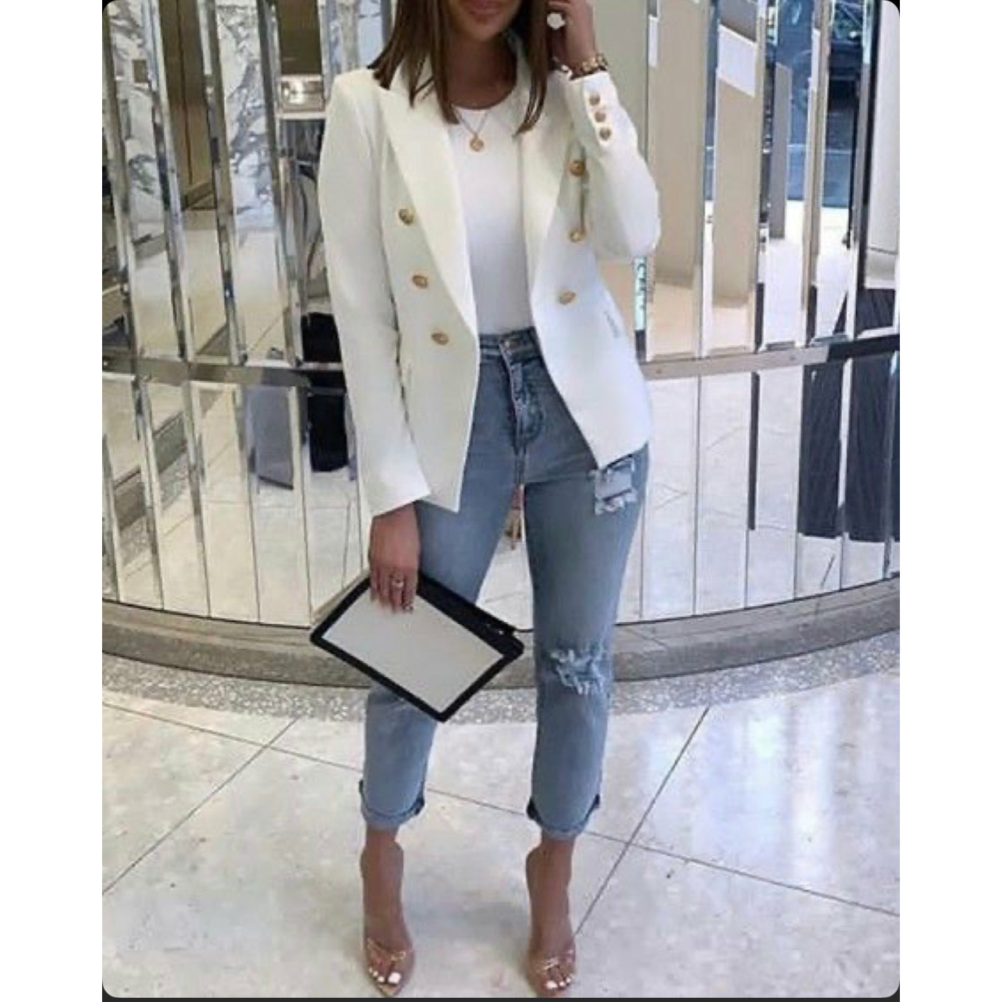 Double Breasted Blazer