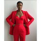3 Pieces Fashion Women Suits