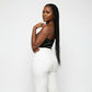 Summer Strapless Scarf Crop Top