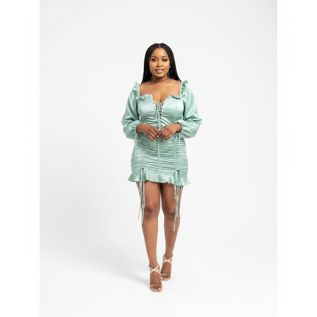 Bodycon Off Shoulder Mini Dress