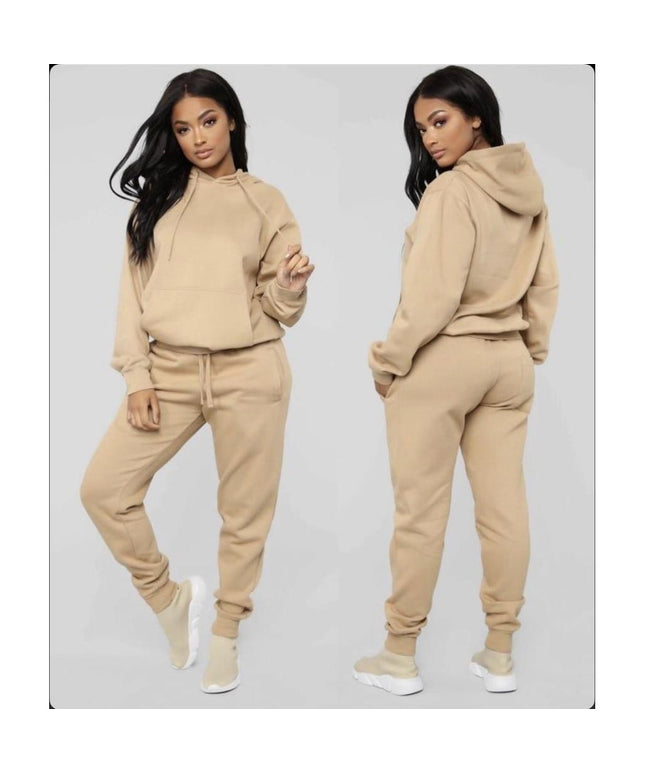 Two Piece Joggers Tracksuit Set