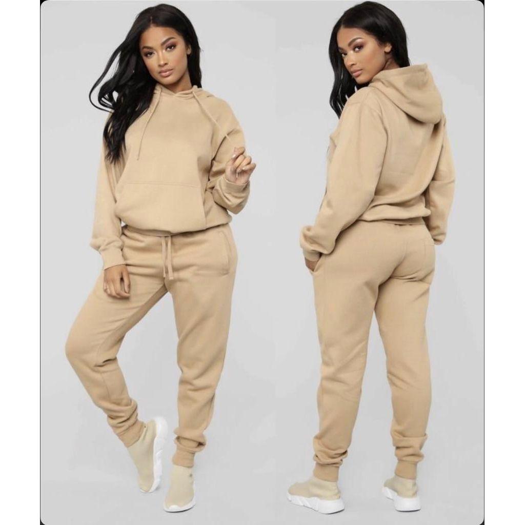 Two Piece Joggers Tracksuit Set