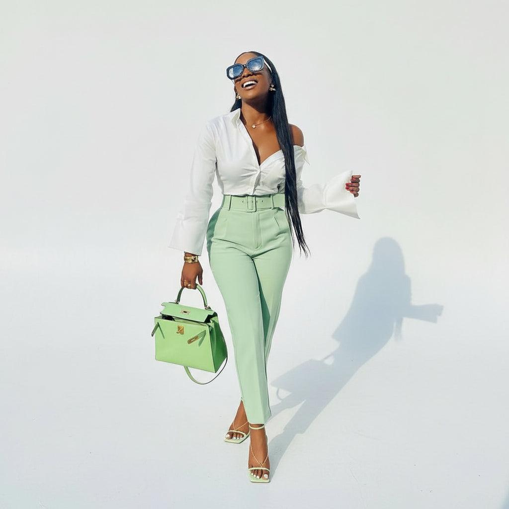 High Waisted skinny formal pants