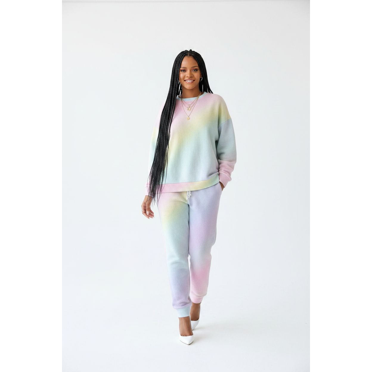 Tie dye Printed Tracksuit Set