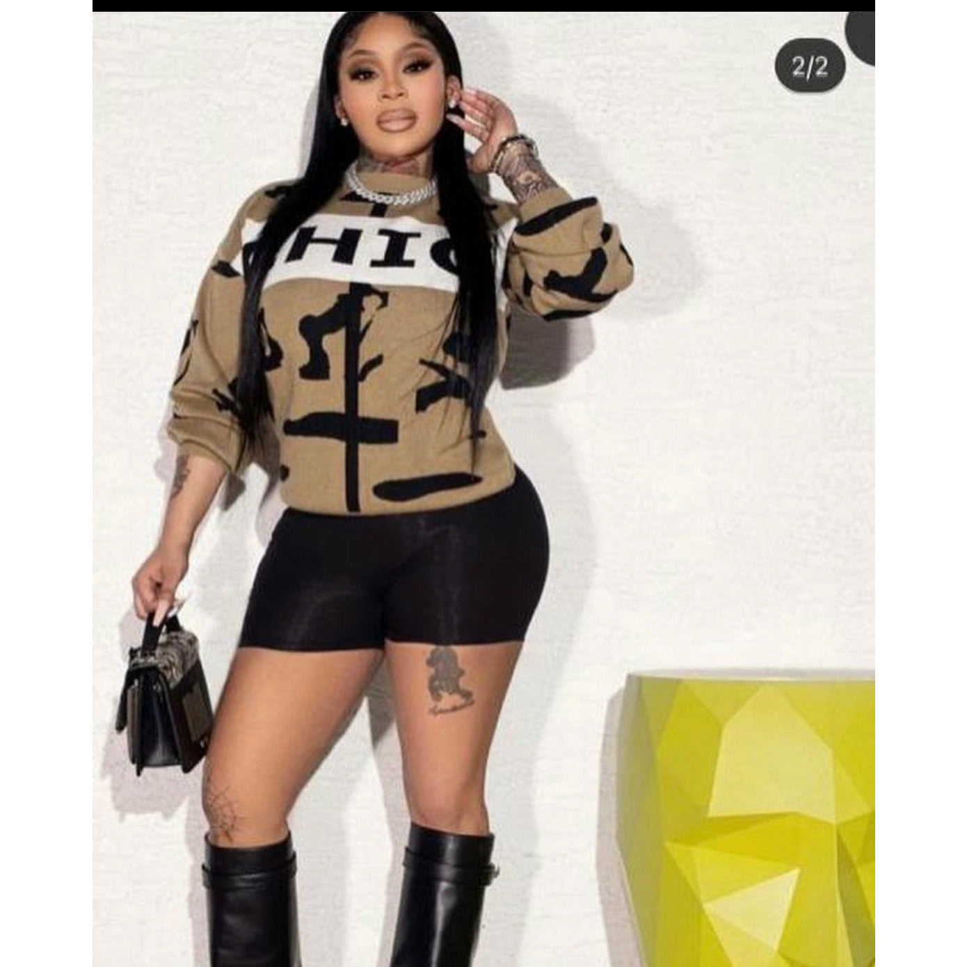 Knitted Chic Sweater Top