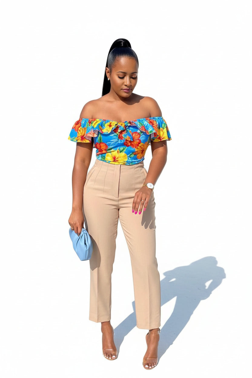 Highwaisted Skinny Formal Pants — YELLOW SUB TRADING