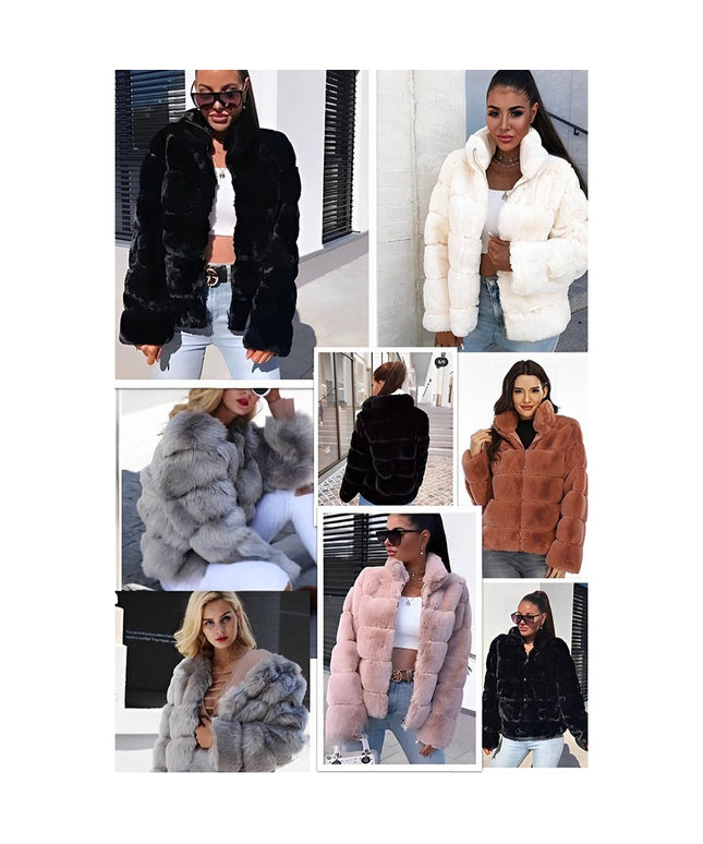 Winter Faux Fur Coat Winter Jacket