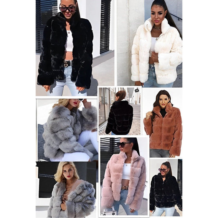 Winter Faux Fur Coat Winter Jacket